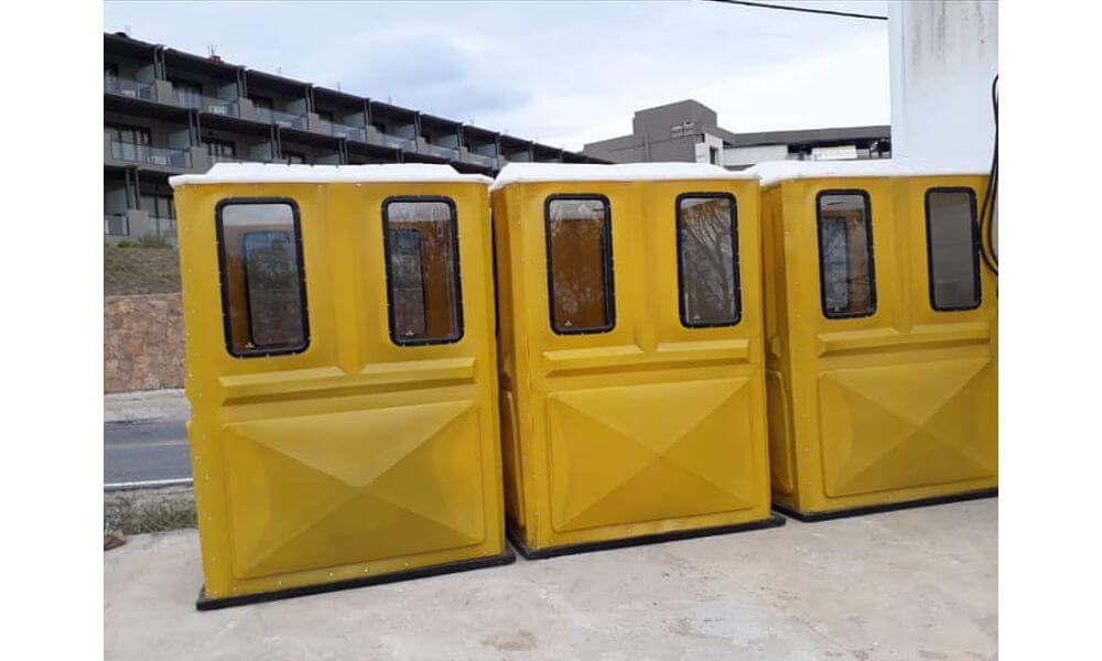 Cabina de vigilancia para obra