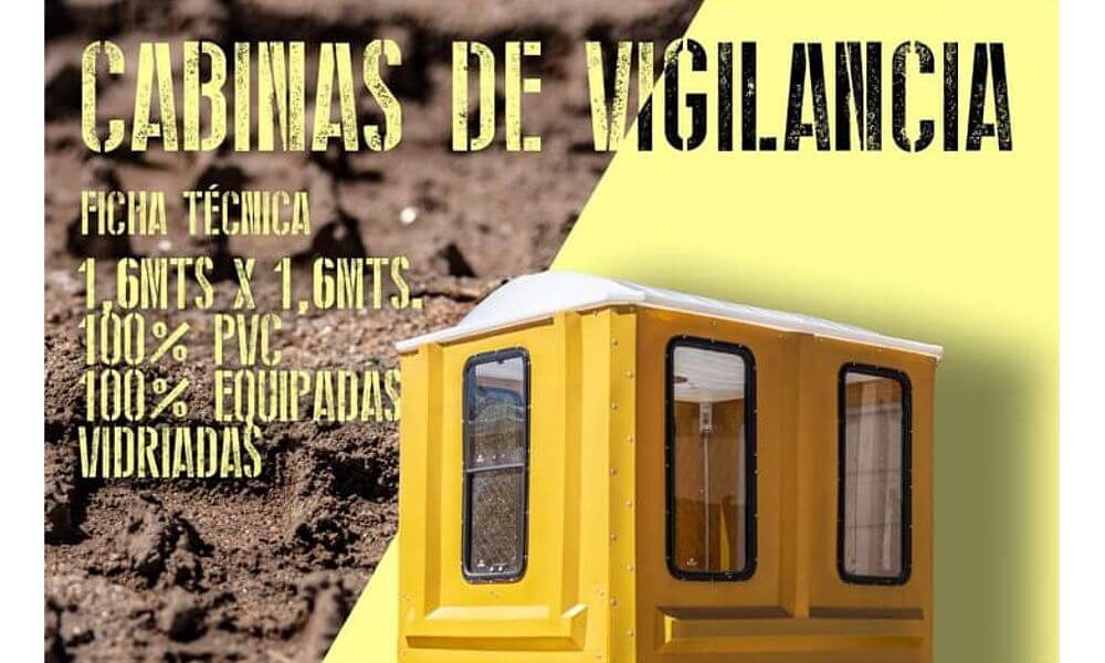 Alquiler cabina de vigilancia