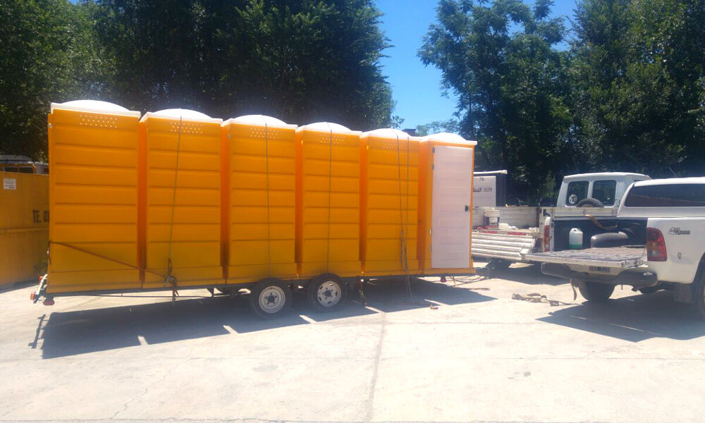 Alquiler de baño químico