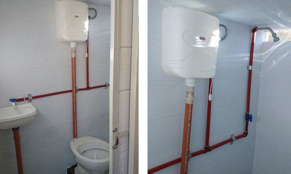 Container obrador habitable con baño