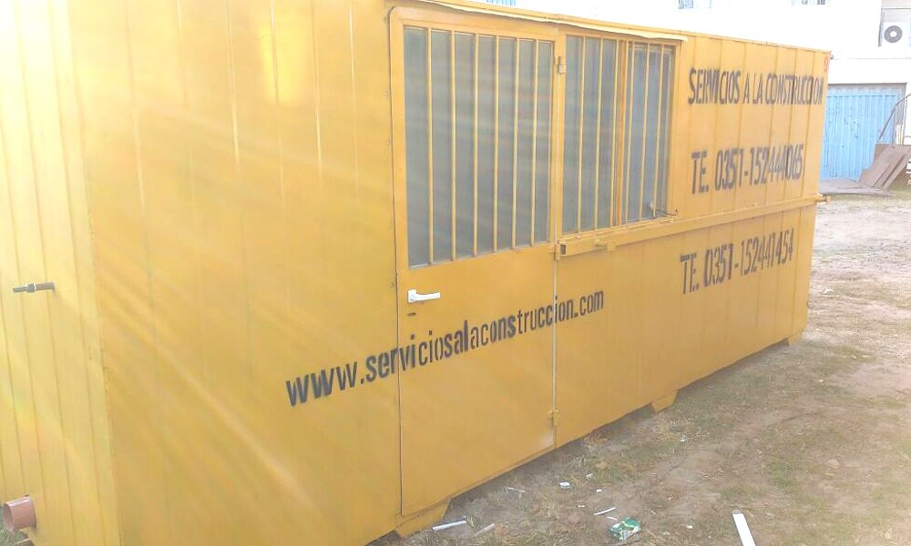 Container obrador habitable con baño