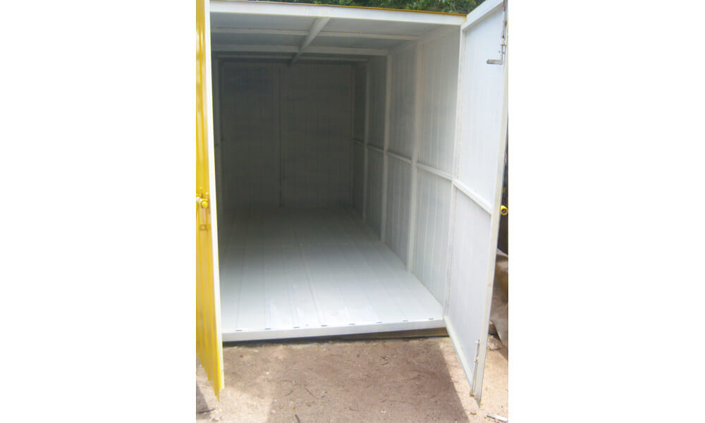 Interior container depósito